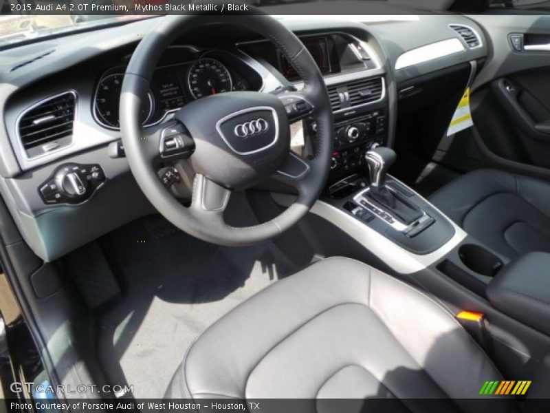 Mythos Black Metallic / Black 2015 Audi A4 2.0T Premium