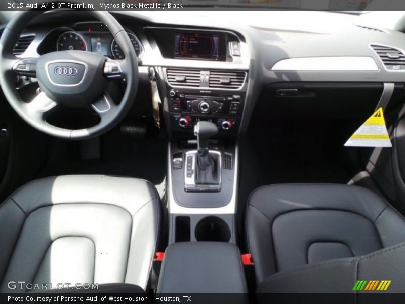 Mythos Black Metallic / Black 2015 Audi A4 2.0T Premium