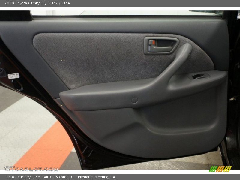 Black / Sage 2000 Toyota Camry CE