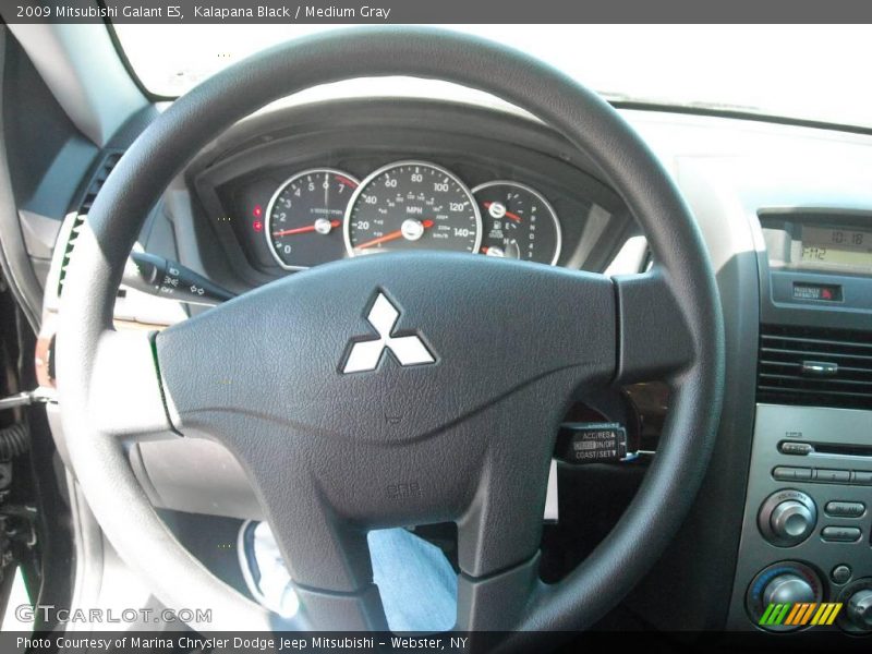 Kalapana Black / Medium Gray 2009 Mitsubishi Galant ES