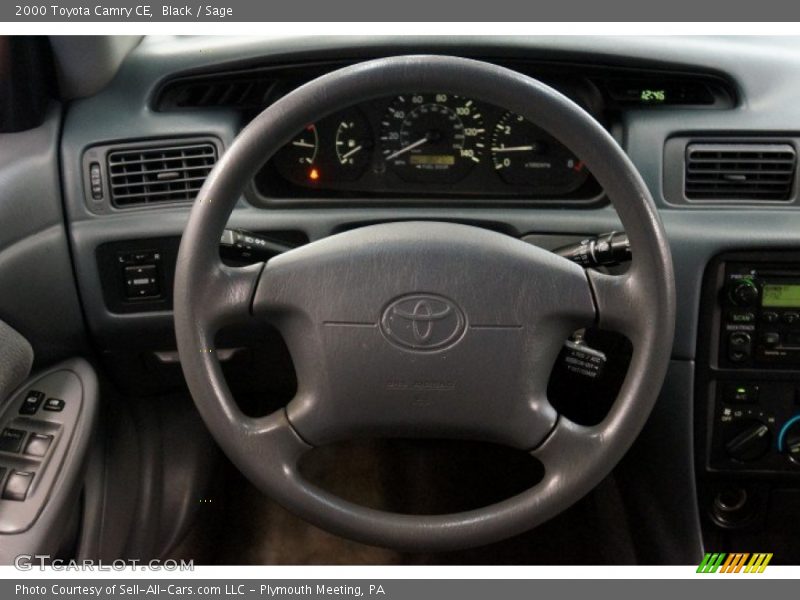 Black / Sage 2000 Toyota Camry CE