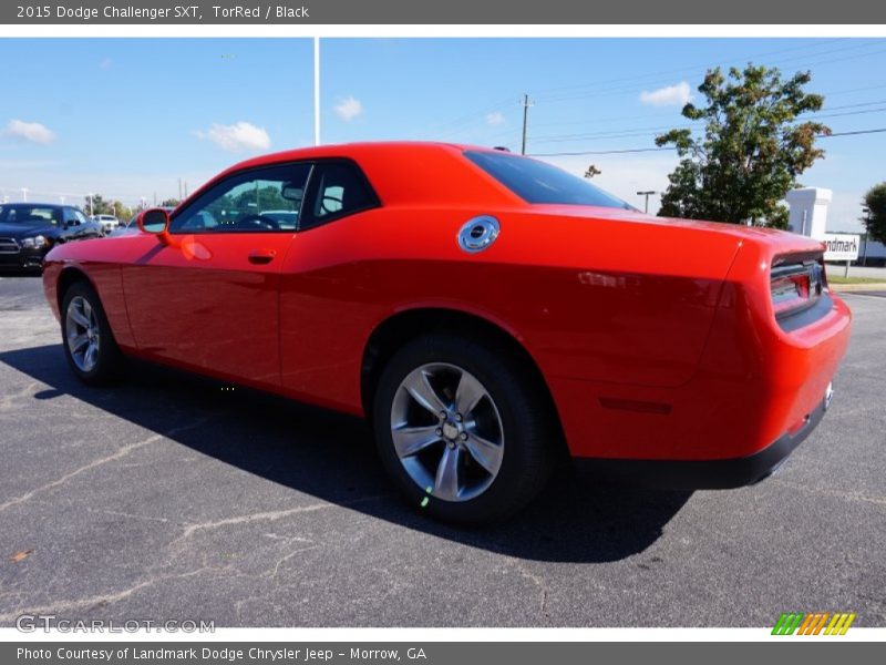TorRed / Black 2015 Dodge Challenger SXT