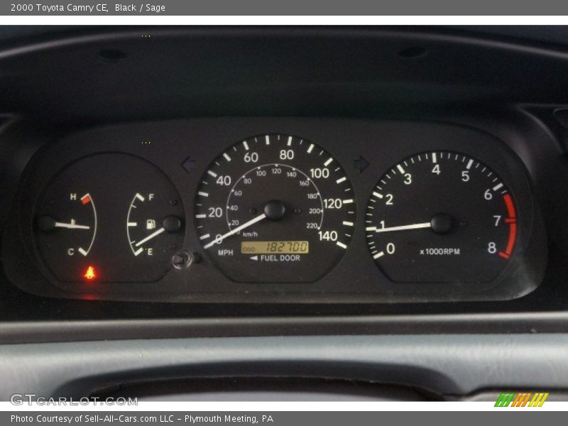 Black / Sage 2000 Toyota Camry CE