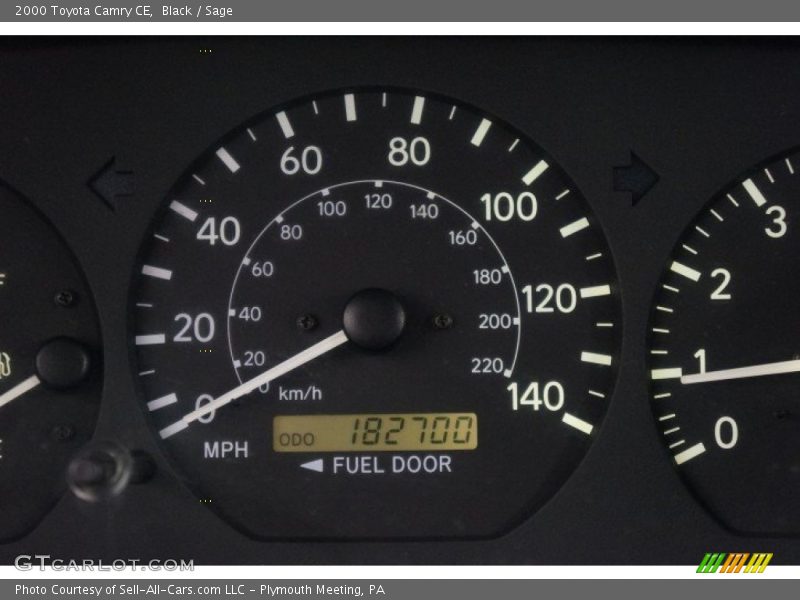Black / Sage 2000 Toyota Camry CE