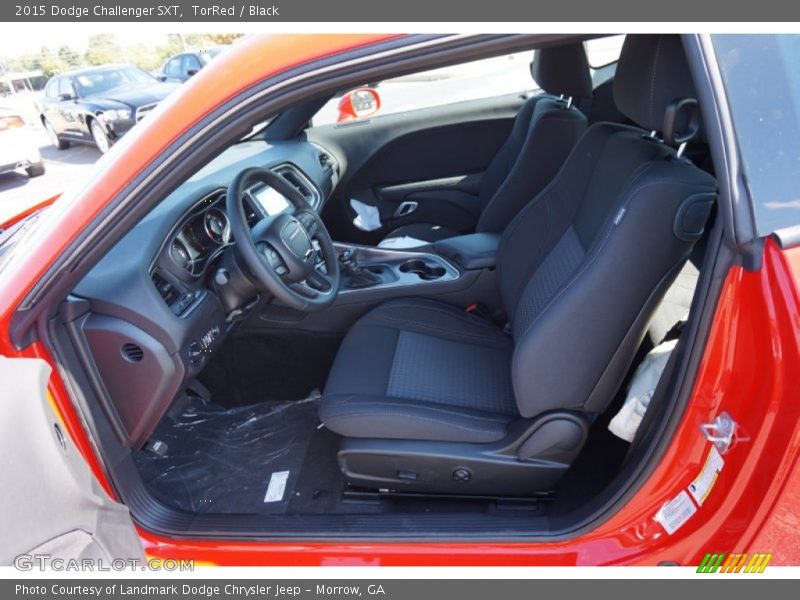 TorRed / Black 2015 Dodge Challenger SXT