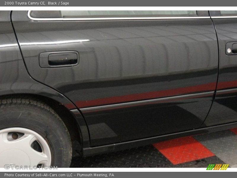 Black / Sage 2000 Toyota Camry CE