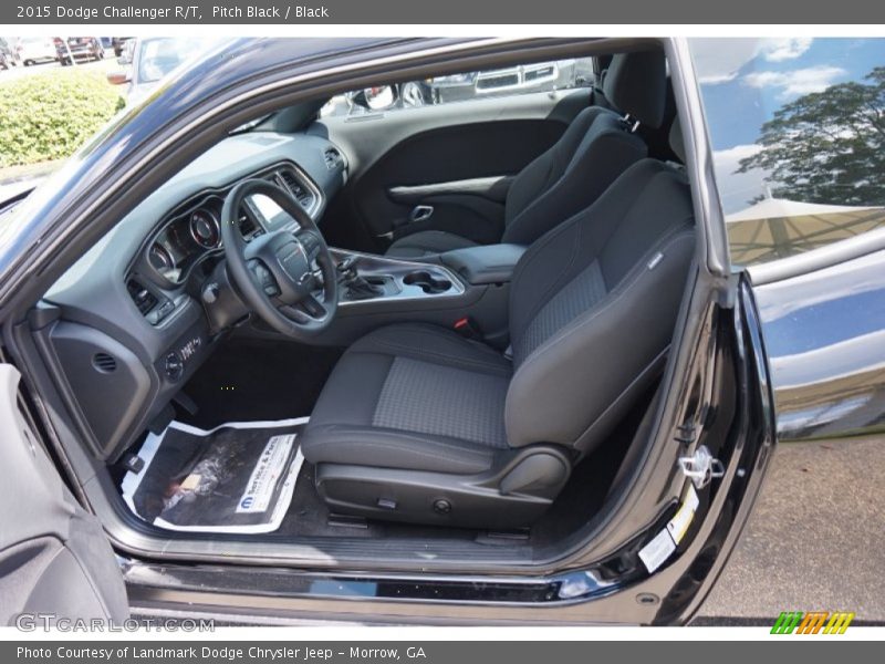 Pitch Black / Black 2015 Dodge Challenger R/T