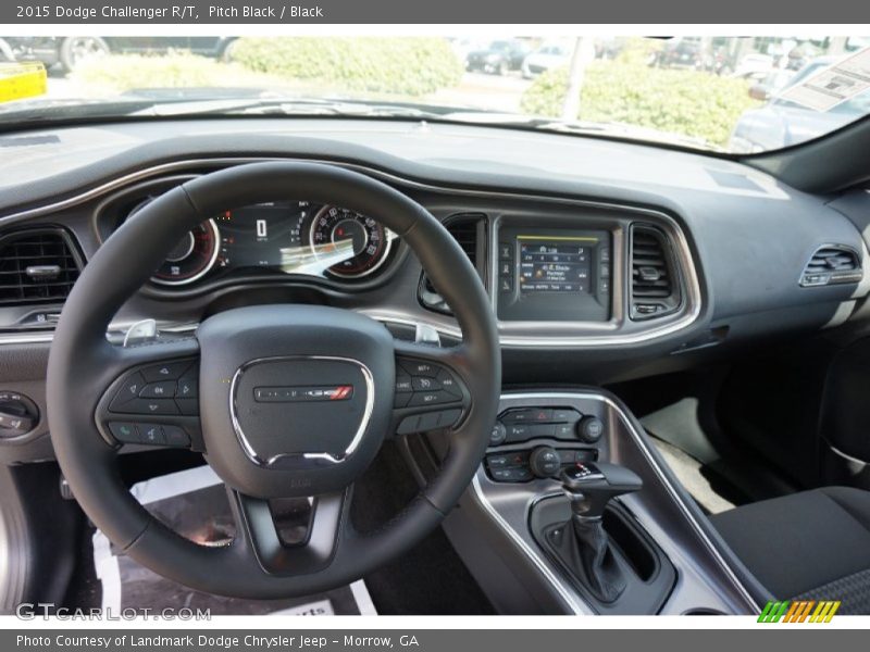 Dashboard of 2015 Challenger R/T