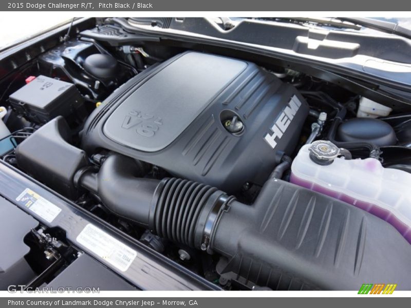 Pitch Black / Black 2015 Dodge Challenger R/T