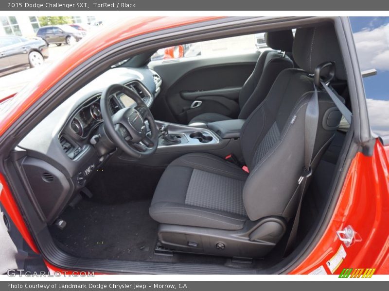 TorRed / Black 2015 Dodge Challenger SXT