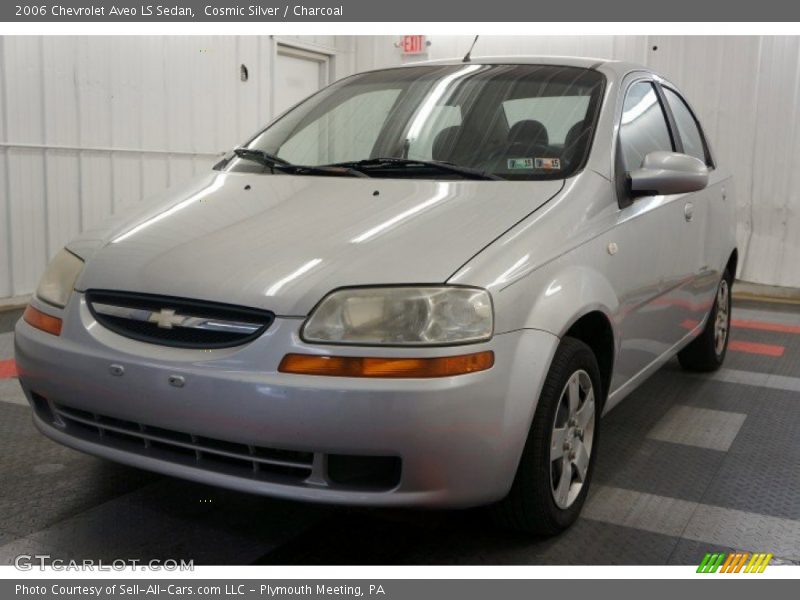 Cosmic Silver / Charcoal 2006 Chevrolet Aveo LS Sedan