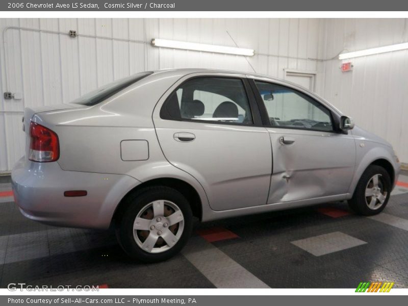 Cosmic Silver / Charcoal 2006 Chevrolet Aveo LS Sedan