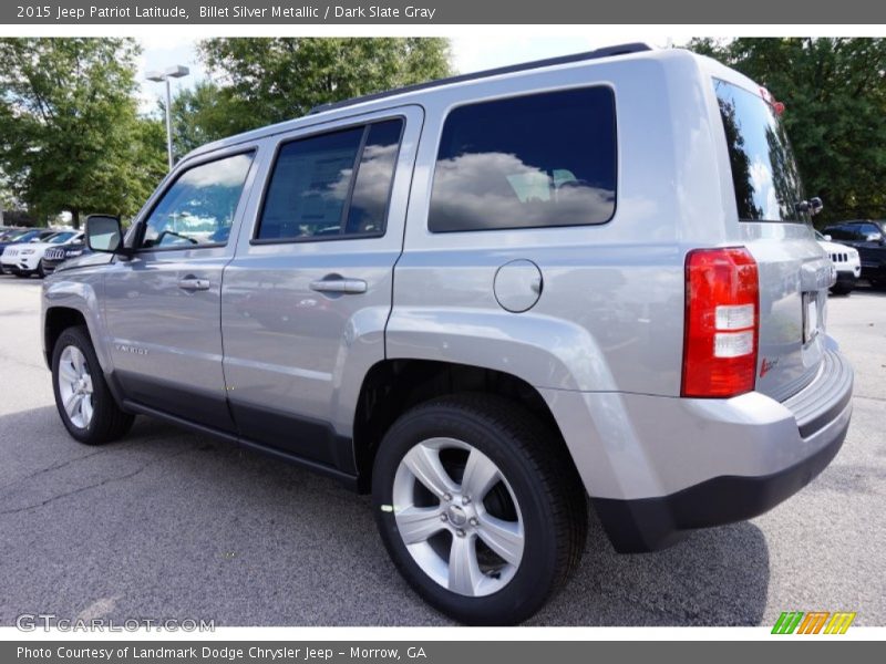 Billet Silver Metallic / Dark Slate Gray 2015 Jeep Patriot Latitude