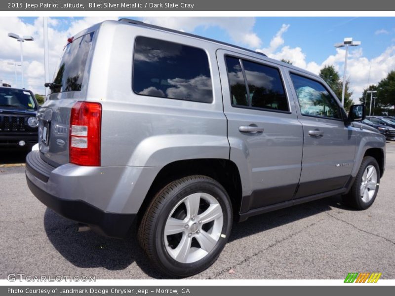 Billet Silver Metallic / Dark Slate Gray 2015 Jeep Patriot Latitude