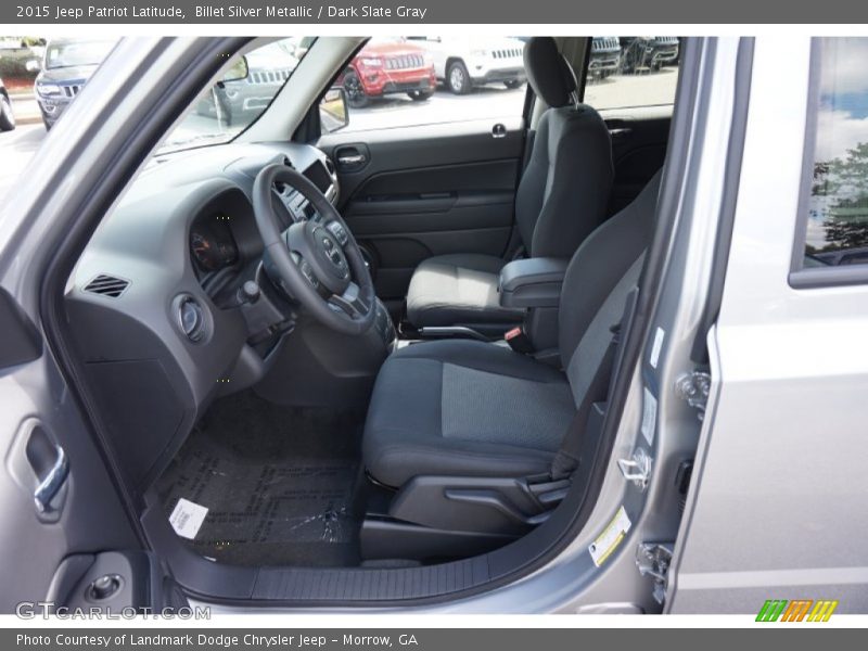 Billet Silver Metallic / Dark Slate Gray 2015 Jeep Patriot Latitude