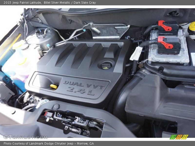 Billet Silver Metallic / Dark Slate Gray 2015 Jeep Patriot Latitude