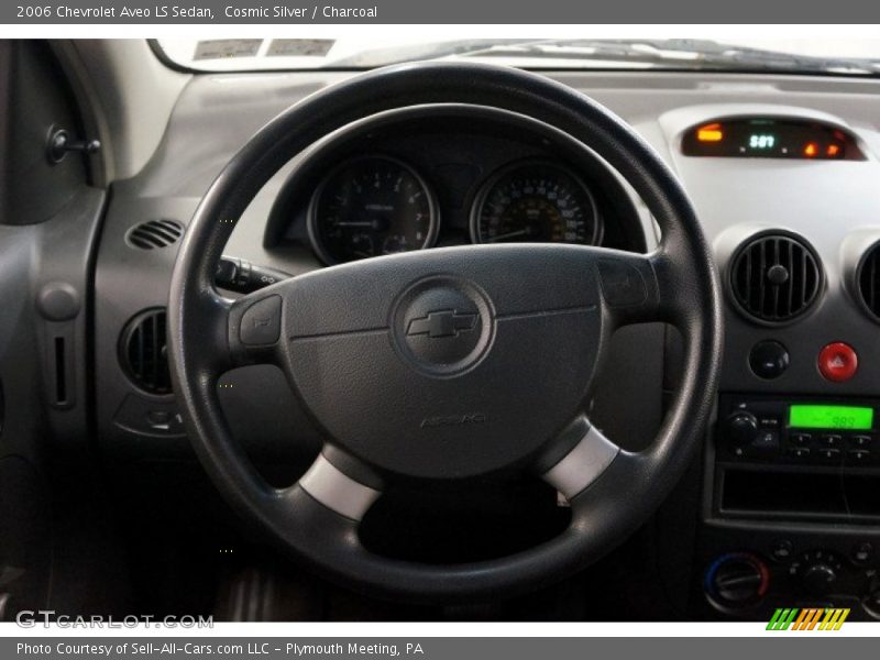 Cosmic Silver / Charcoal 2006 Chevrolet Aveo LS Sedan