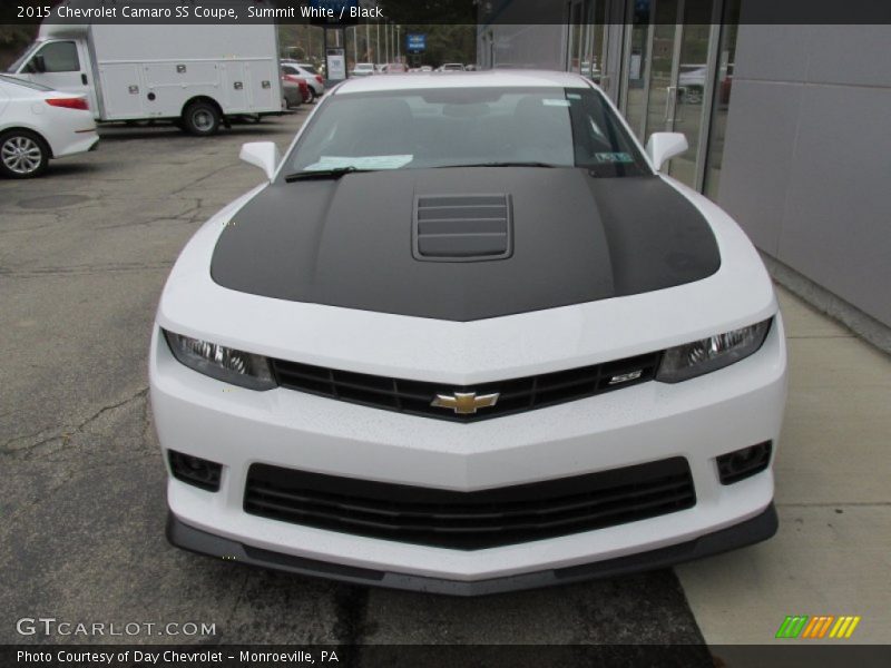 Summit White / Black 2015 Chevrolet Camaro SS Coupe