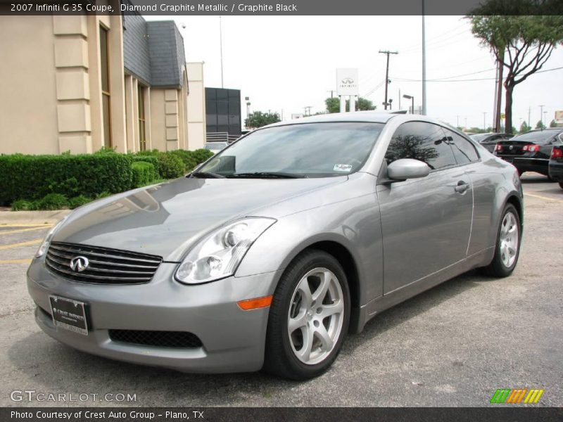 Diamond Graphite Metallic / Graphite Black 2007 Infiniti G 35 Coupe