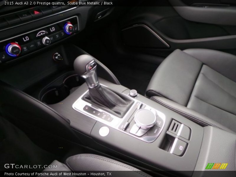 Scuba Blue Metallic / Black 2015 Audi A3 2.0 Prestige quattro