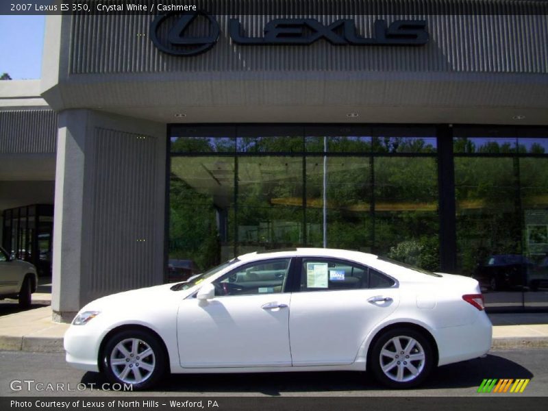 Crystal White / Cashmere 2007 Lexus ES 350