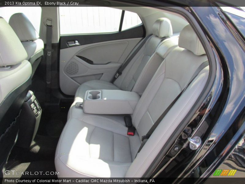 Ebony Black / Gray 2013 Kia Optima EX