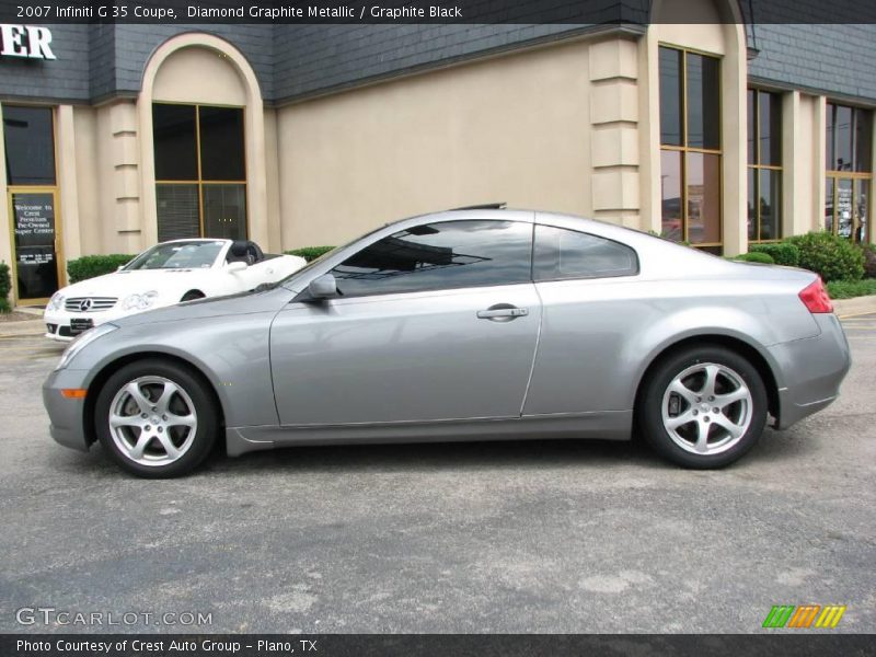 Diamond Graphite Metallic / Graphite Black 2007 Infiniti G 35 Coupe