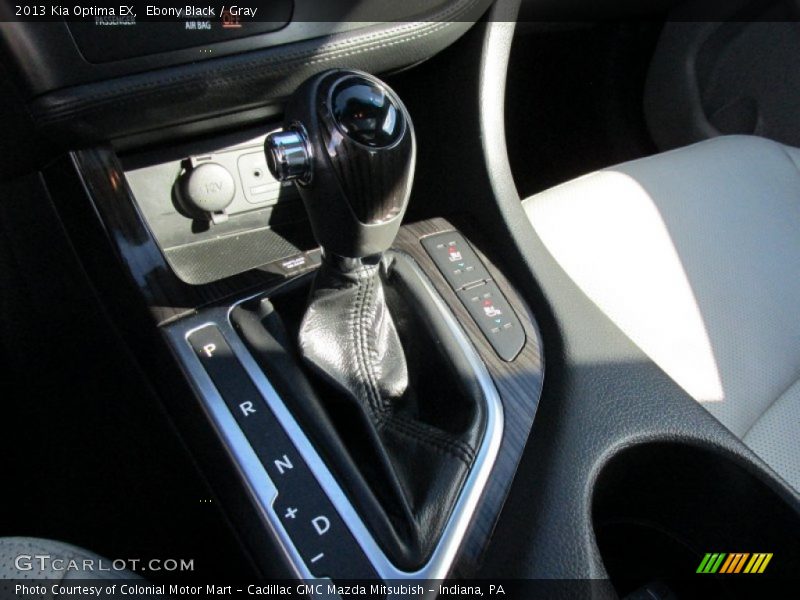 Ebony Black / Gray 2013 Kia Optima EX