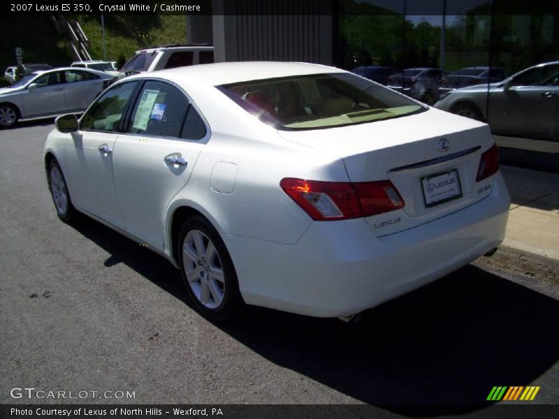 Crystal White / Cashmere 2007 Lexus ES 350