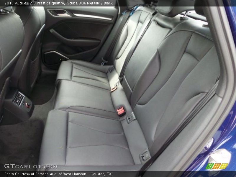 Scuba Blue Metallic / Black 2015 Audi A3 2.0 Prestige quattro