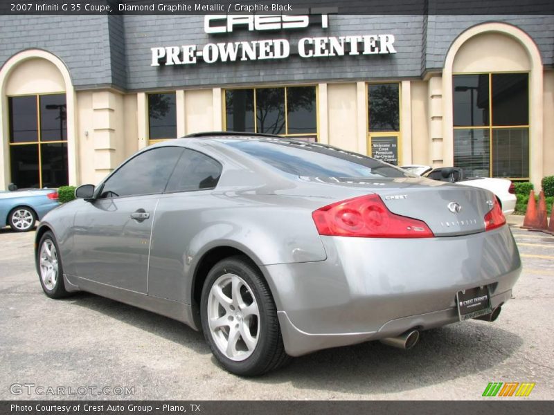 Diamond Graphite Metallic / Graphite Black 2007 Infiniti G 35 Coupe