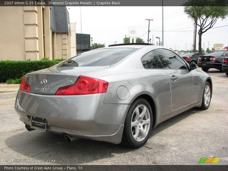 Diamond Graphite Metallic / Graphite Black 2007 Infiniti G 35 Coupe