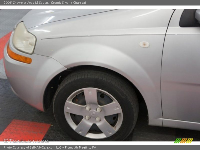 Cosmic Silver / Charcoal 2006 Chevrolet Aveo LS Sedan