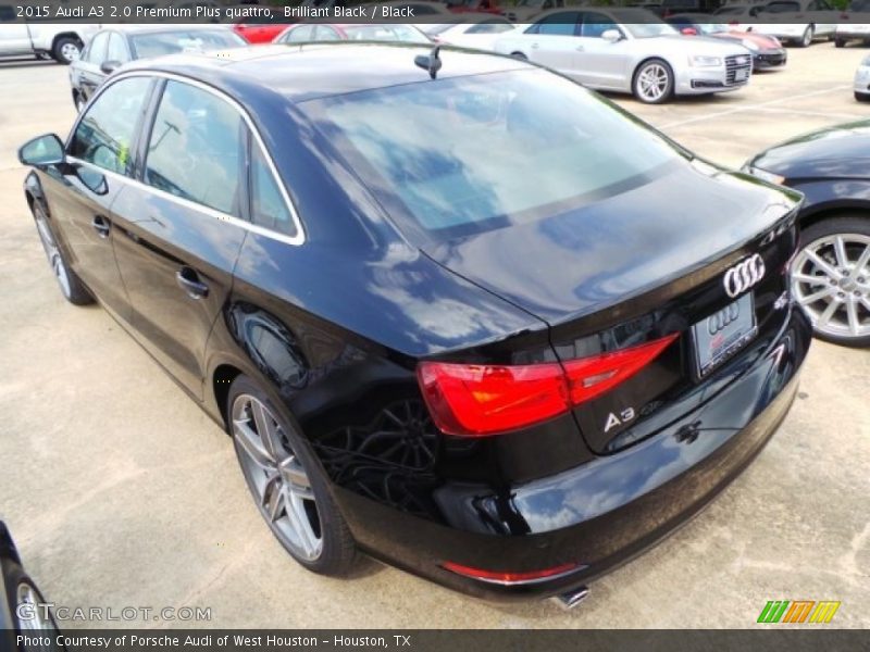 Brilliant Black / Black 2015 Audi A3 2.0 Premium Plus quattro