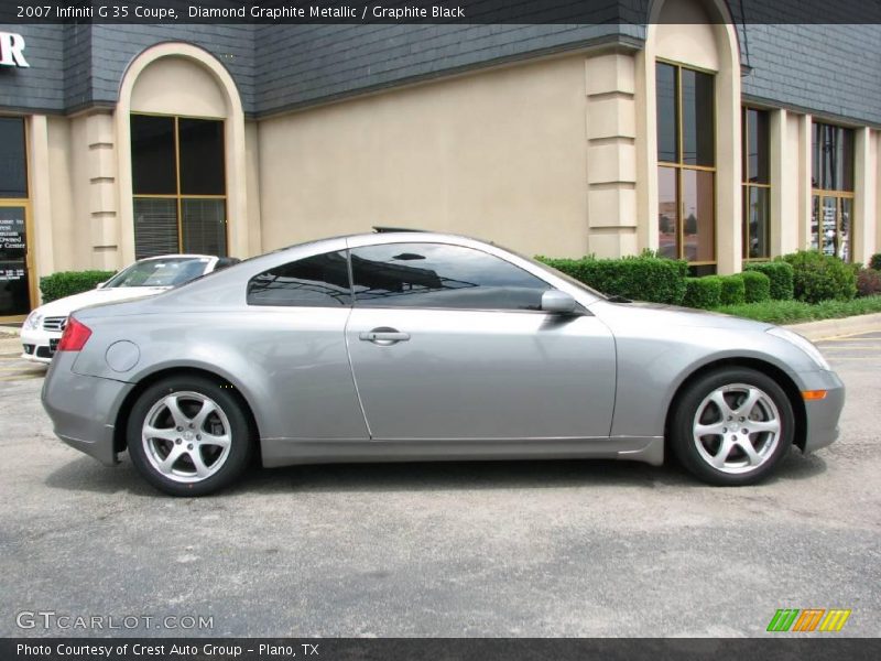 Diamond Graphite Metallic / Graphite Black 2007 Infiniti G 35 Coupe