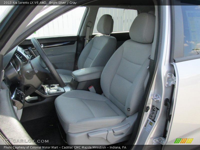 Bright Silver / Gray 2013 Kia Sorento LX V6 AWD