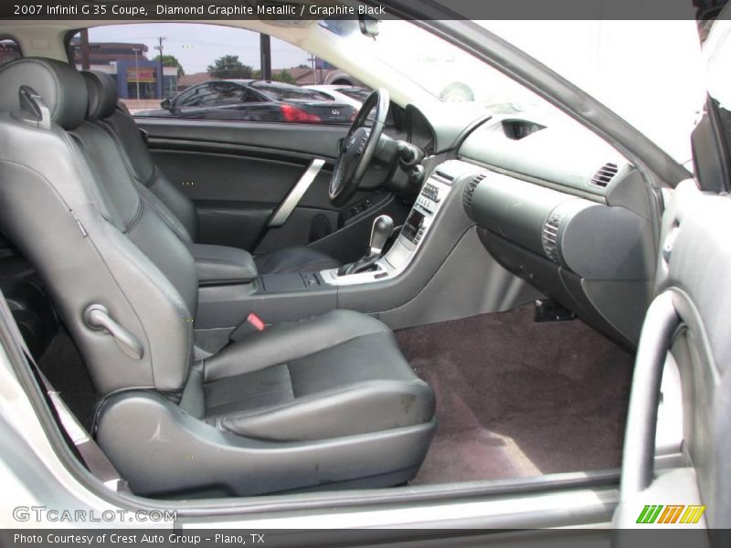 Diamond Graphite Metallic / Graphite Black 2007 Infiniti G 35 Coupe