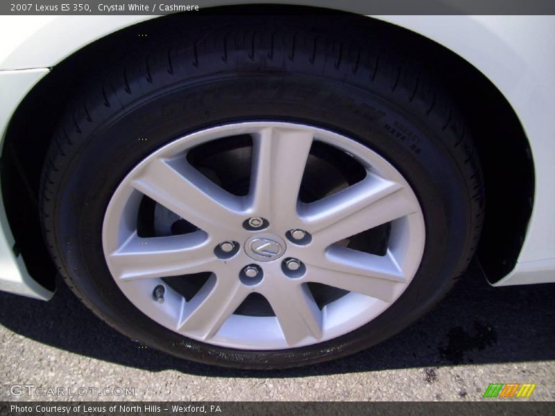 Crystal White / Cashmere 2007 Lexus ES 350