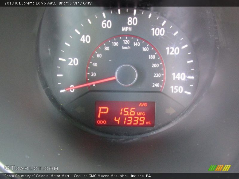 Bright Silver / Gray 2013 Kia Sorento LX V6 AWD