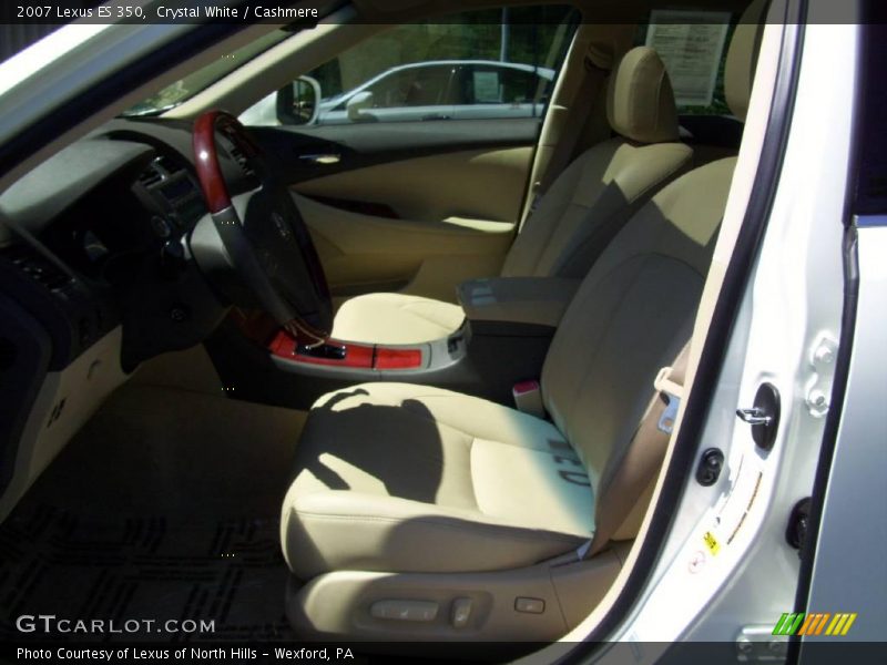 Crystal White / Cashmere 2007 Lexus ES 350