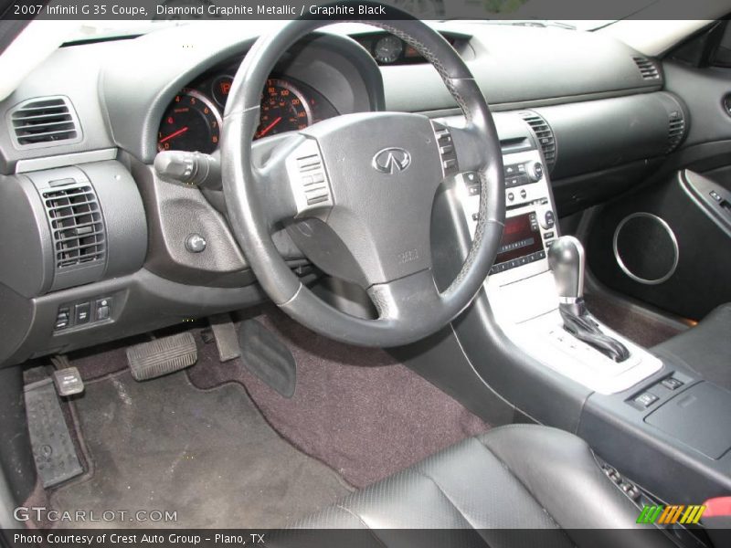 Diamond Graphite Metallic / Graphite Black 2007 Infiniti G 35 Coupe