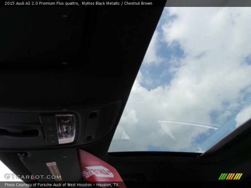 Mythos Black Metallic / Chestnut Brown 2015 Audi A3 2.0 Premium Plus quattro