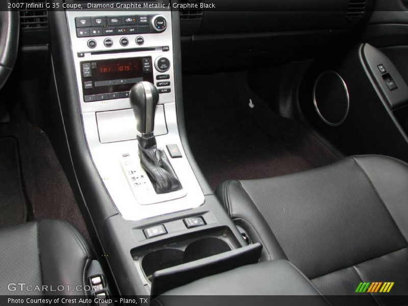 Diamond Graphite Metallic / Graphite Black 2007 Infiniti G 35 Coupe
