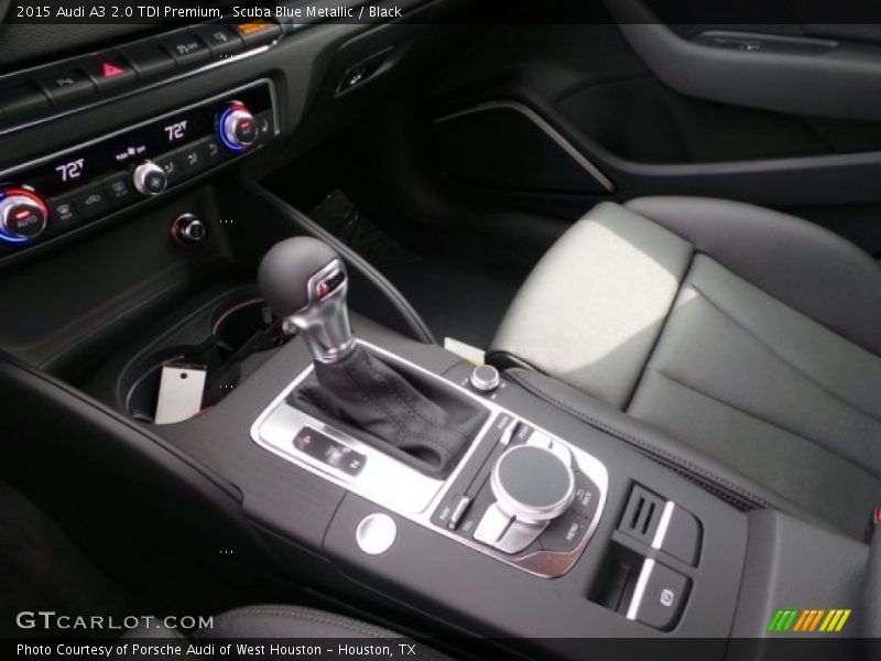 Scuba Blue Metallic / Black 2015 Audi A3 2.0 TDI Premium