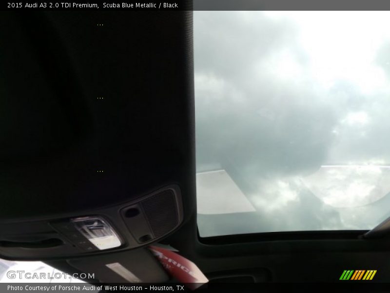 Scuba Blue Metallic / Black 2015 Audi A3 2.0 TDI Premium