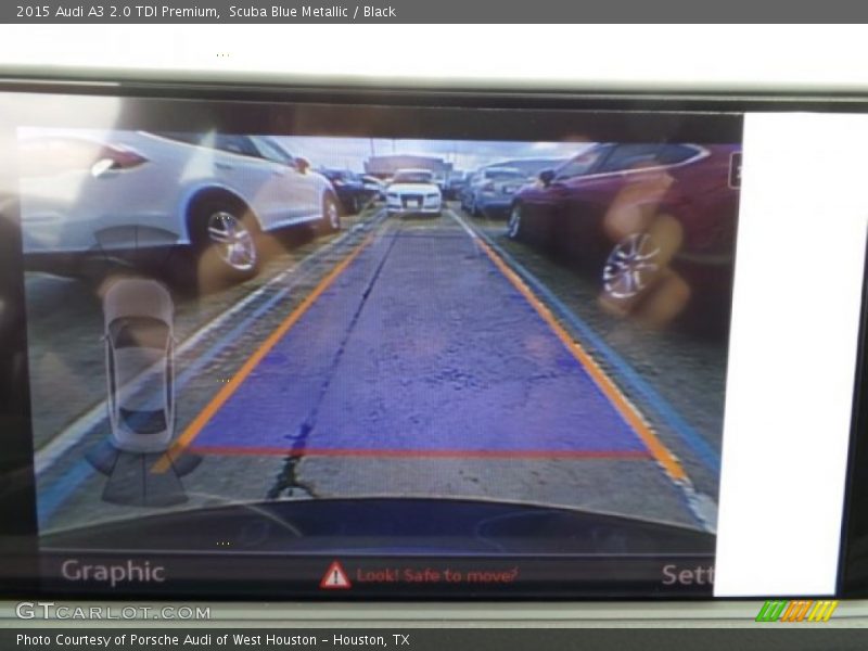 Scuba Blue Metallic / Black 2015 Audi A3 2.0 TDI Premium