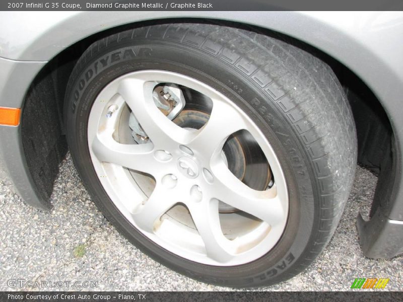 Diamond Graphite Metallic / Graphite Black 2007 Infiniti G 35 Coupe