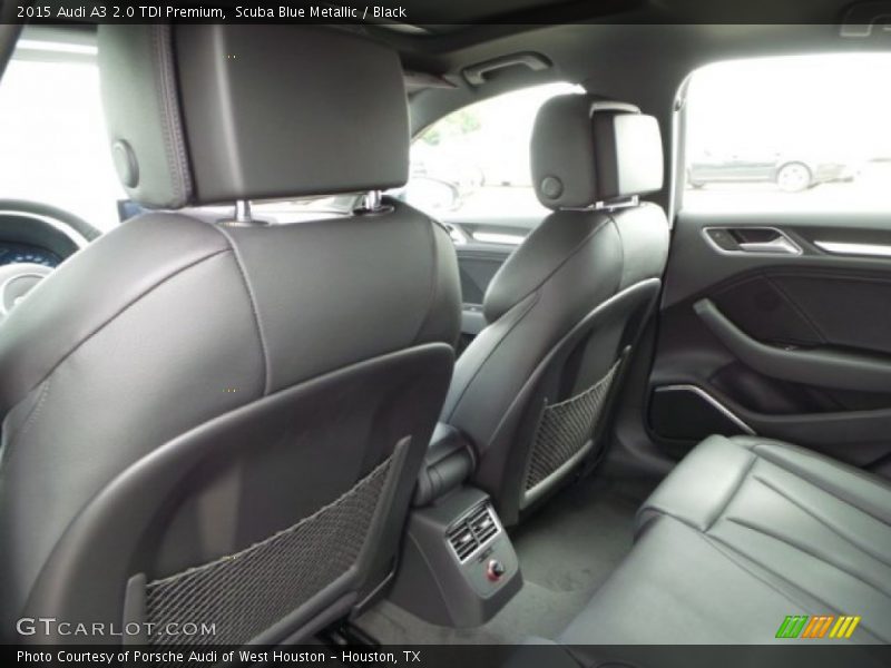 Scuba Blue Metallic / Black 2015 Audi A3 2.0 TDI Premium