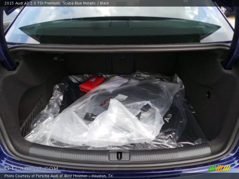 Scuba Blue Metallic / Black 2015 Audi A3 2.0 TDI Premium