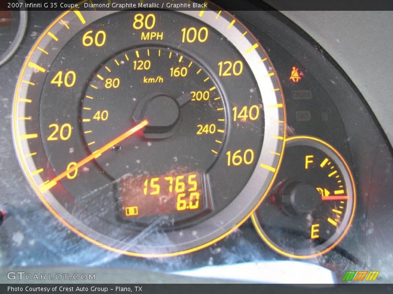 Diamond Graphite Metallic / Graphite Black 2007 Infiniti G 35 Coupe